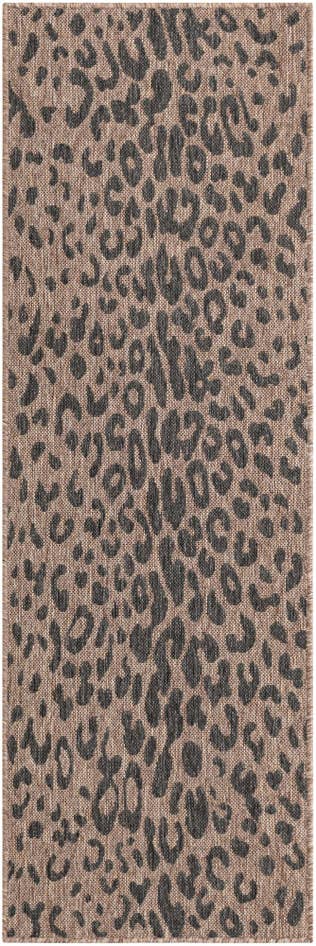 Detail image of 2' x 6' Easy-Clean Safari Indoor / Outdoor Runner Rug