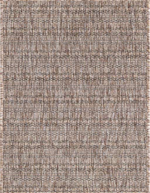 2' x 8' Easy-Clean Striped Indoor / Outdoor Runner Rug