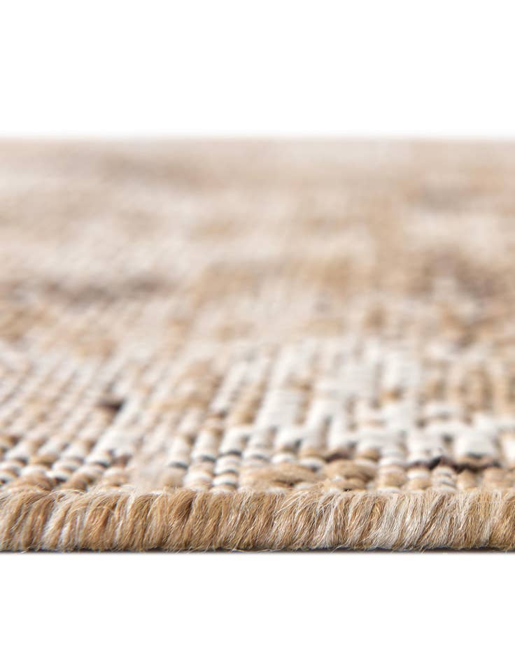 Detail image of 2' x 8'  Washable Traditional Indoor / Outdoor Runner Rug