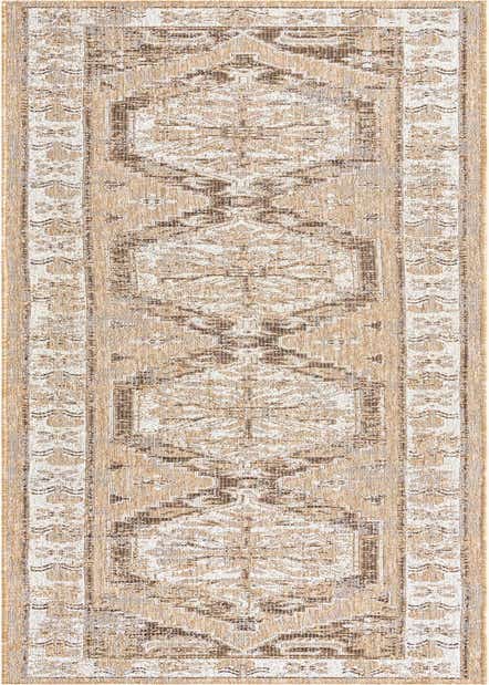 2' 7 x 12' Easy-Clean Traditional Indoor / Outdoor Runner Rug