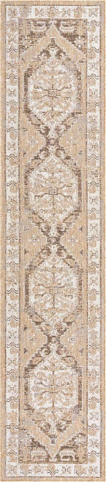 Detail image of 2' 7 x 12' Easy-Clean Traditional Indoor / Outdoor Runner Rug