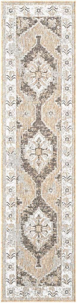 2' x 8' Easy-Clean Traditional Indoor / Outdoor Runner Rug