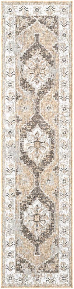Detail image of 2' x 8' Easy-Clean Traditional Indoor / Outdoor Runner Rug