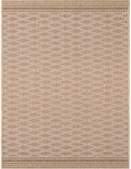 Detail image of 2' 7 x 12' Easy-Clean Trellis Indoor / Outdoor Runner Rug