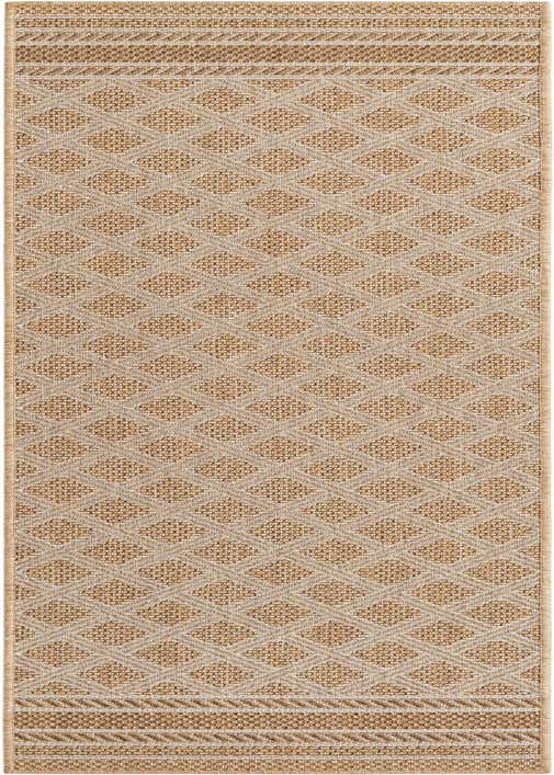 2' x 8' Easy-Clean Trellis Indoor / Outdoor Runner Rug