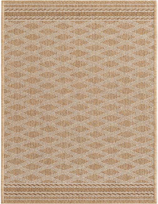 2' x 8' Easy-Clean Trellis Indoor / Outdoor Runner Rug