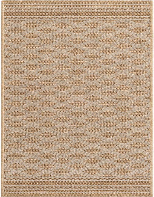 Detail image of 2' x 8' Easy-Clean Trellis Indoor / Outdoor Runner Rug
