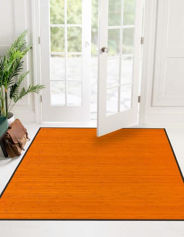7' 10 x 7' 10 Bamboo Square Rug