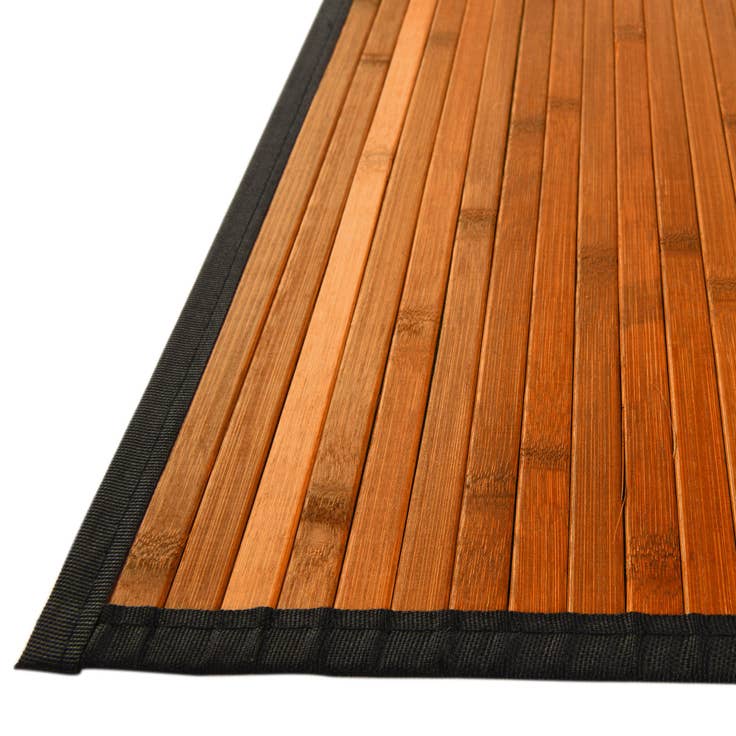 Detail image of 5' 3 x 5' 3 Bamboo Square Rug