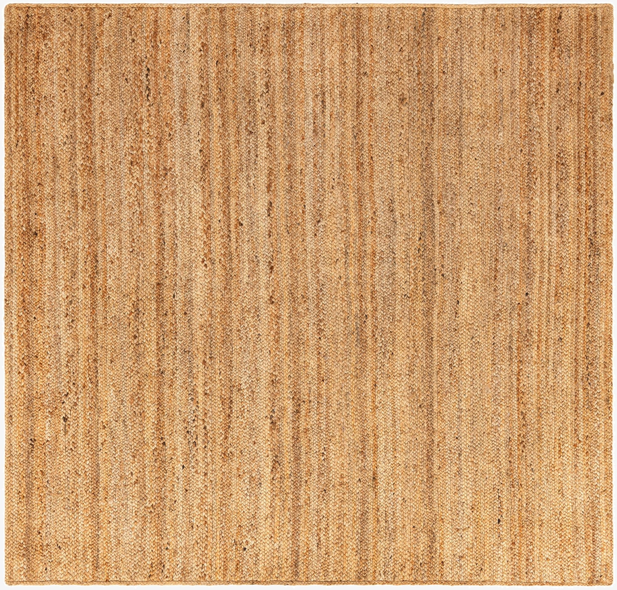 7' 10 x 7' 10  Hand Braided Jute Luxe Square Rug