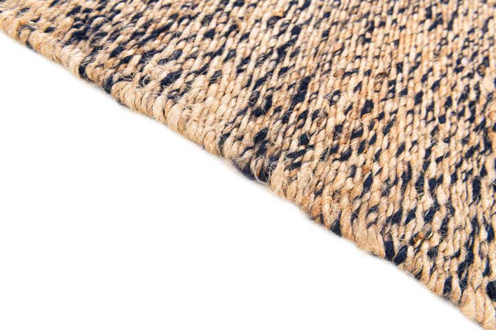 2' x 2' Handmade Braided Jute Square Rug