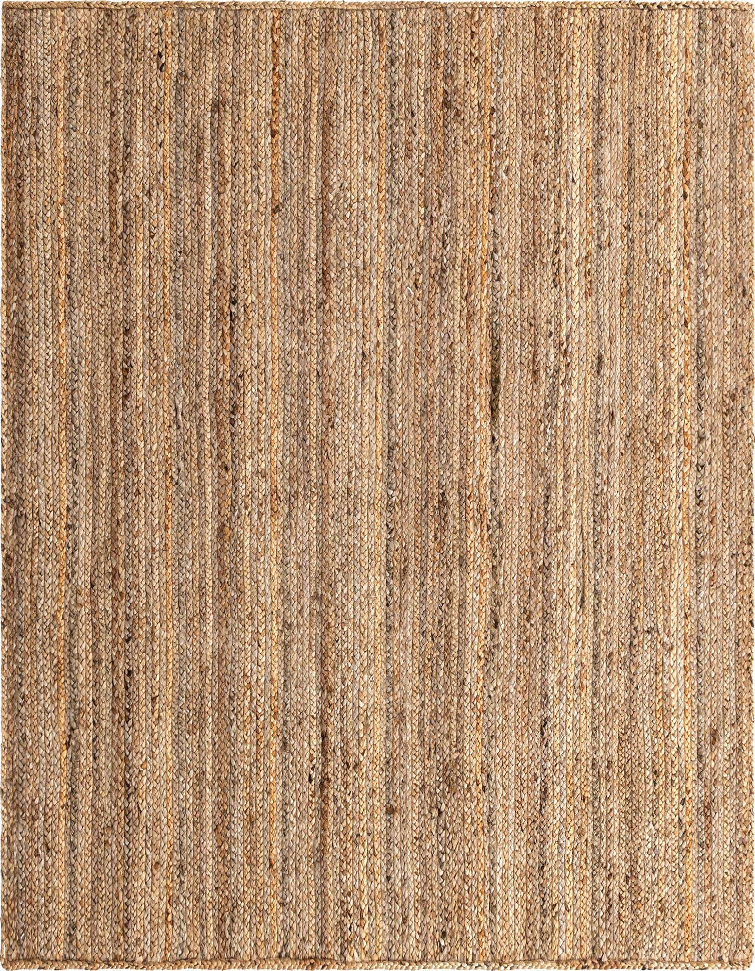 6' 1 x 6' 1 Handmade Braided Jute Square Rug