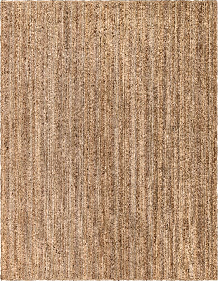 Detail image of 10' x 10'  Hand Braided Jute Square Rug