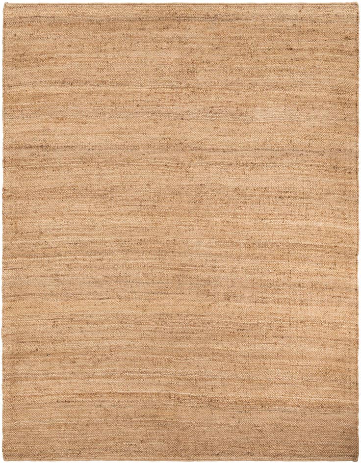 Detail image of 10' x 10' Hand Woven Chunky Jute Square Rug