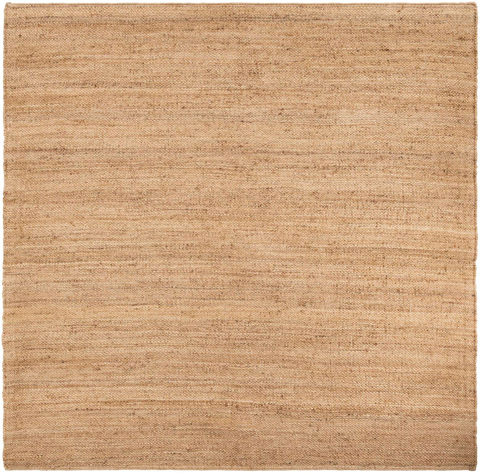 10' x 10' Hand Woven Chunky Jute Square Rug