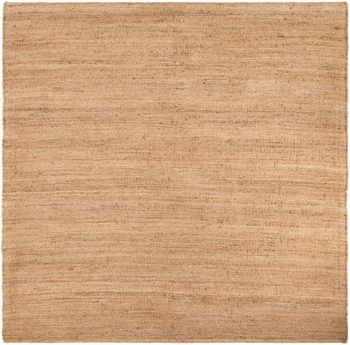 10' x 10' Hand Woven Chunky Jute Square Rug