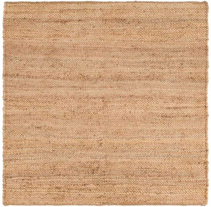 5' 1 x 5' 1 Chunky Jute Square Rug
