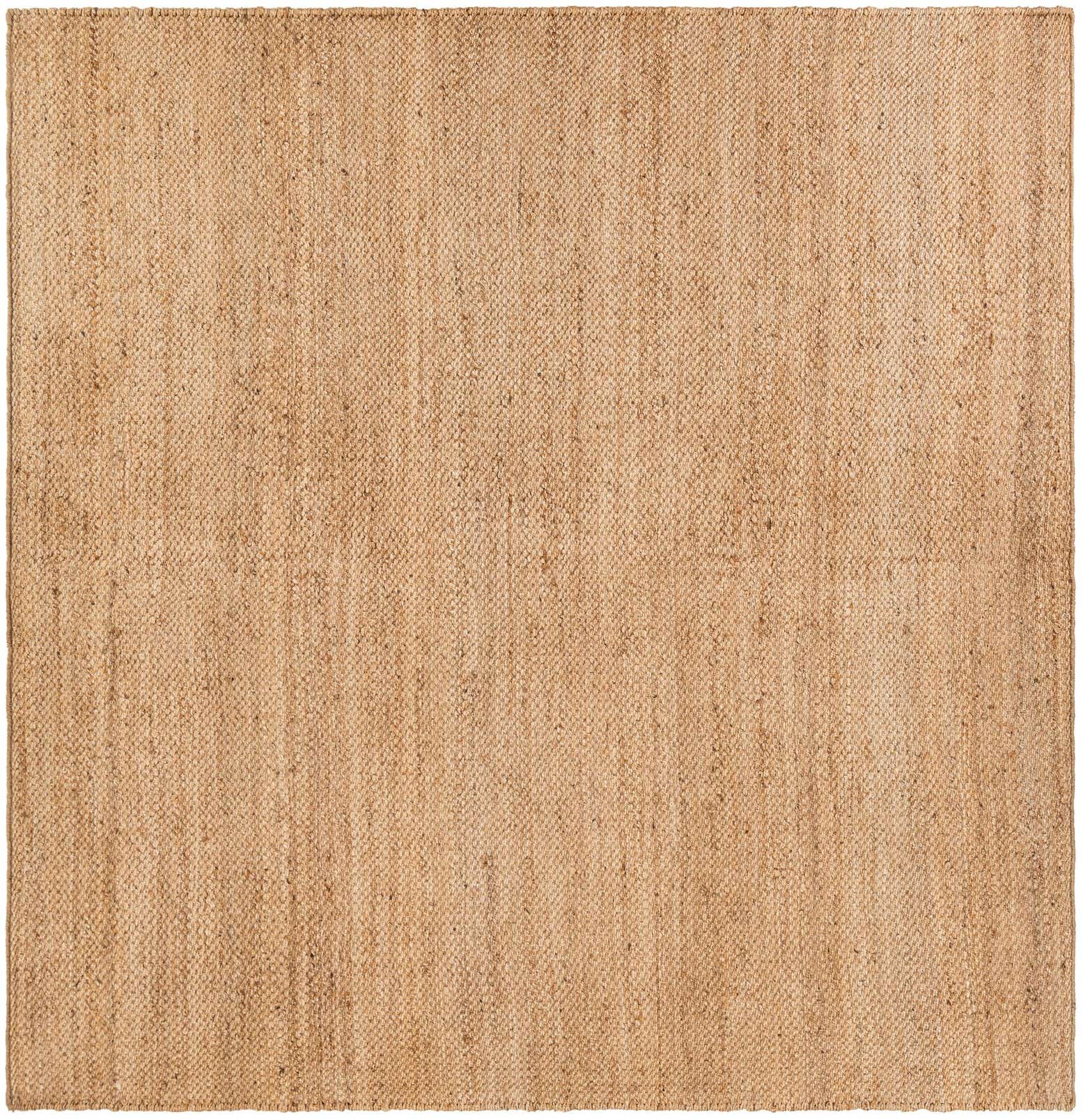 7' 10 x 7' 10 Hand Woven Chunky Jute Square Rug