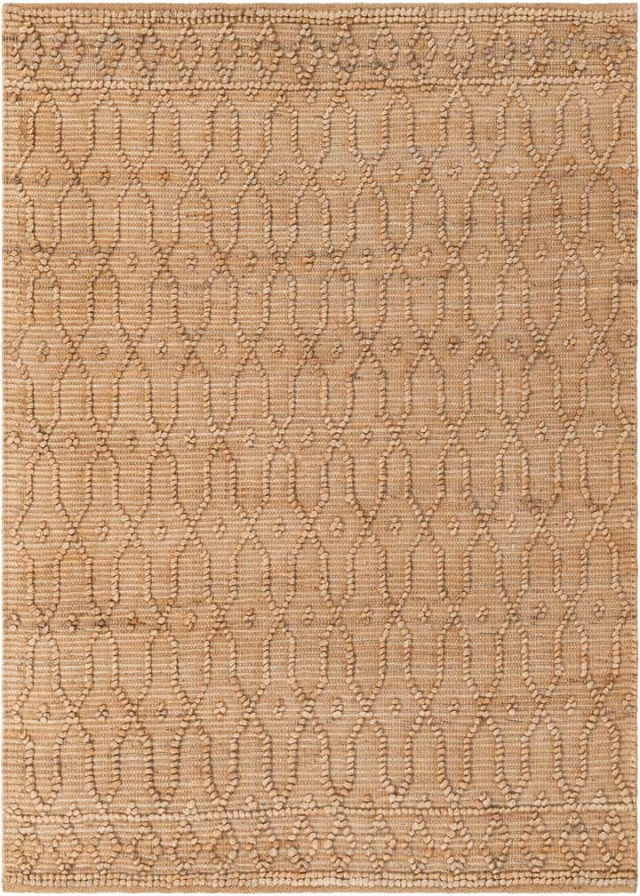 5' 3 x 5' 3 Hand Woven Larsa Jute Square Rug