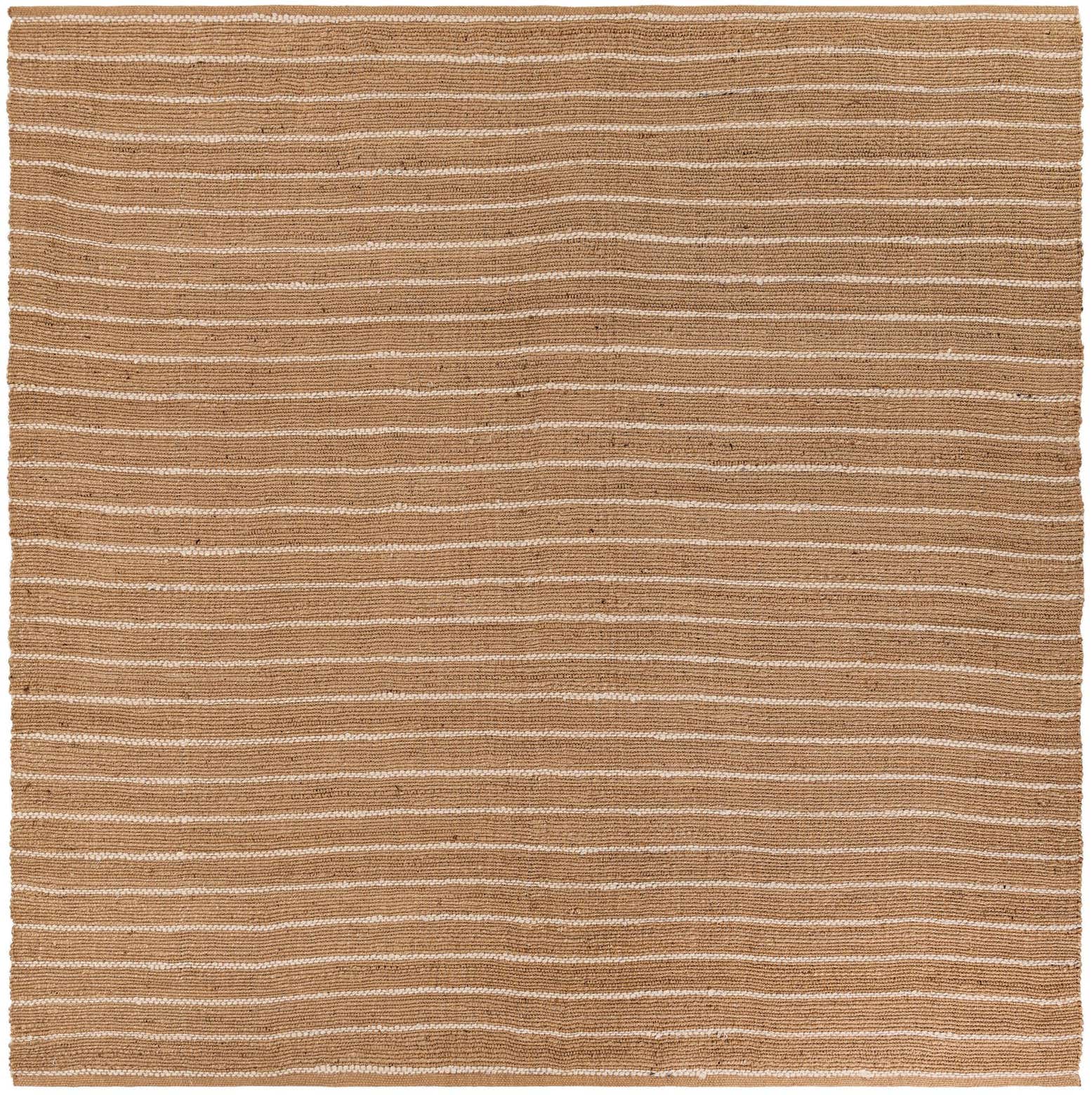 10' x 10' Hand Braided Laurel Handwoven Jute Square Rug