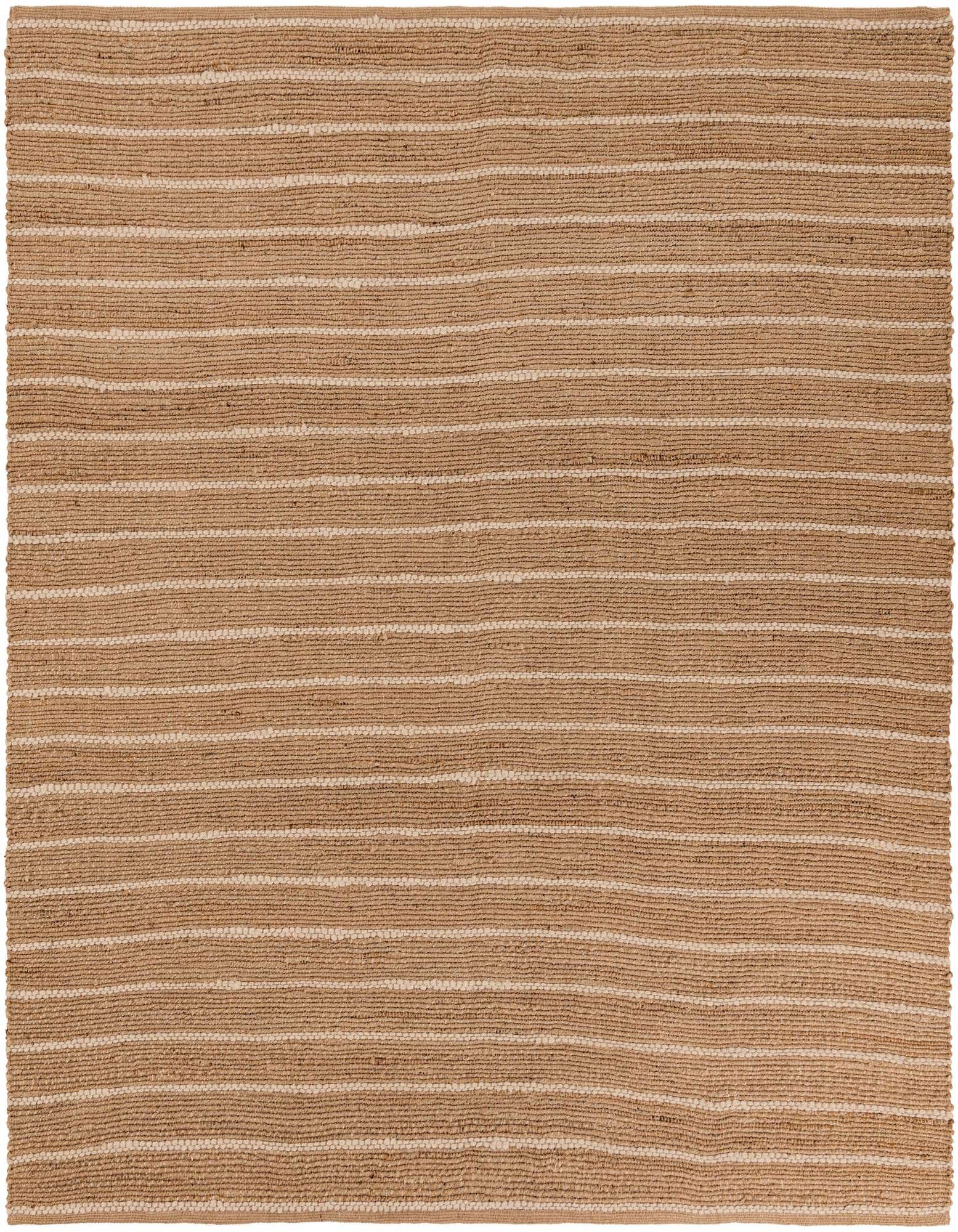 7' 10 x 7' 10 Hand Braided Laurel Handwoven Jute Square Rug