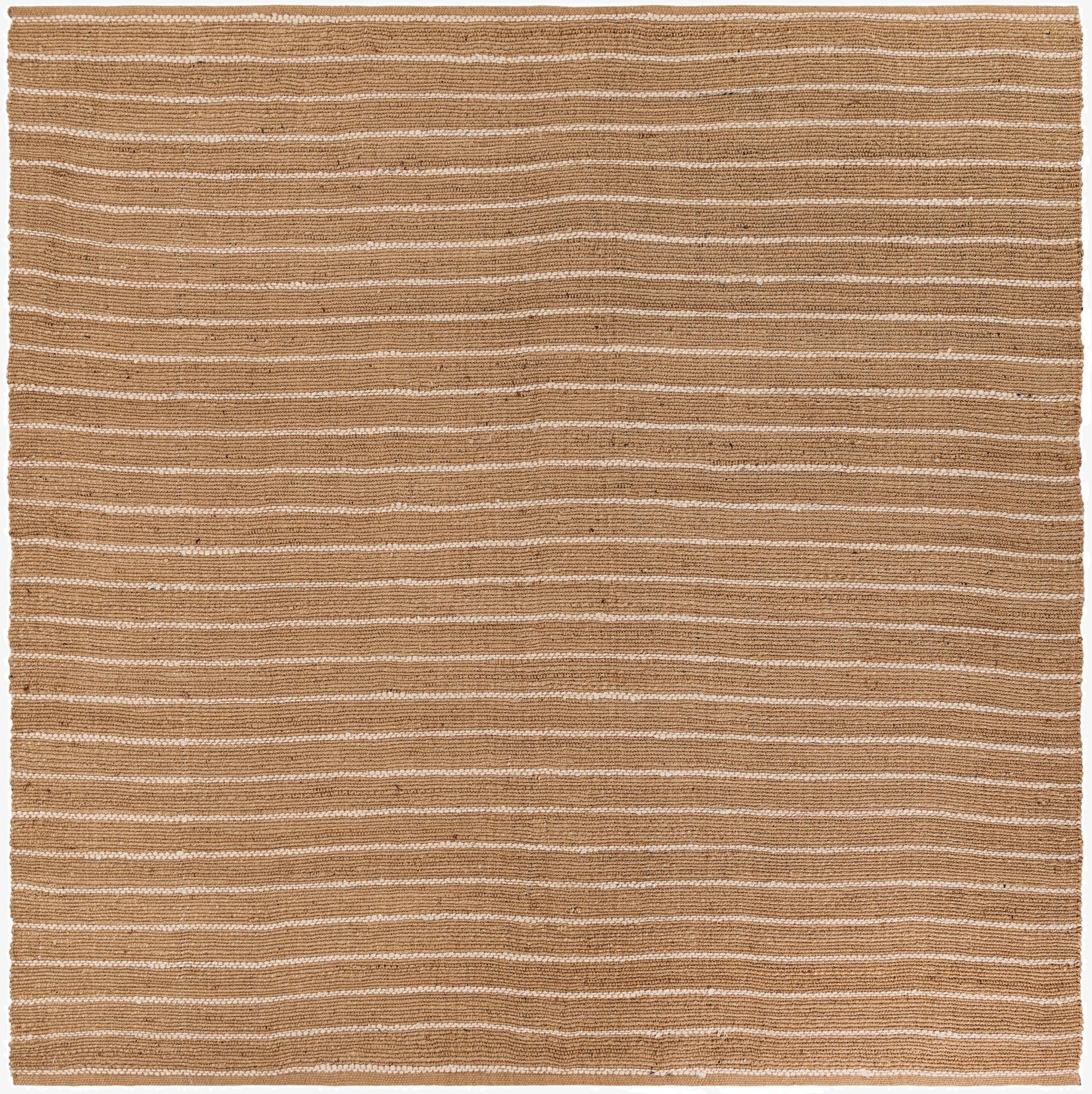 10' x 10'  Hand Braided Laurel Handwoven Jute Square Rug