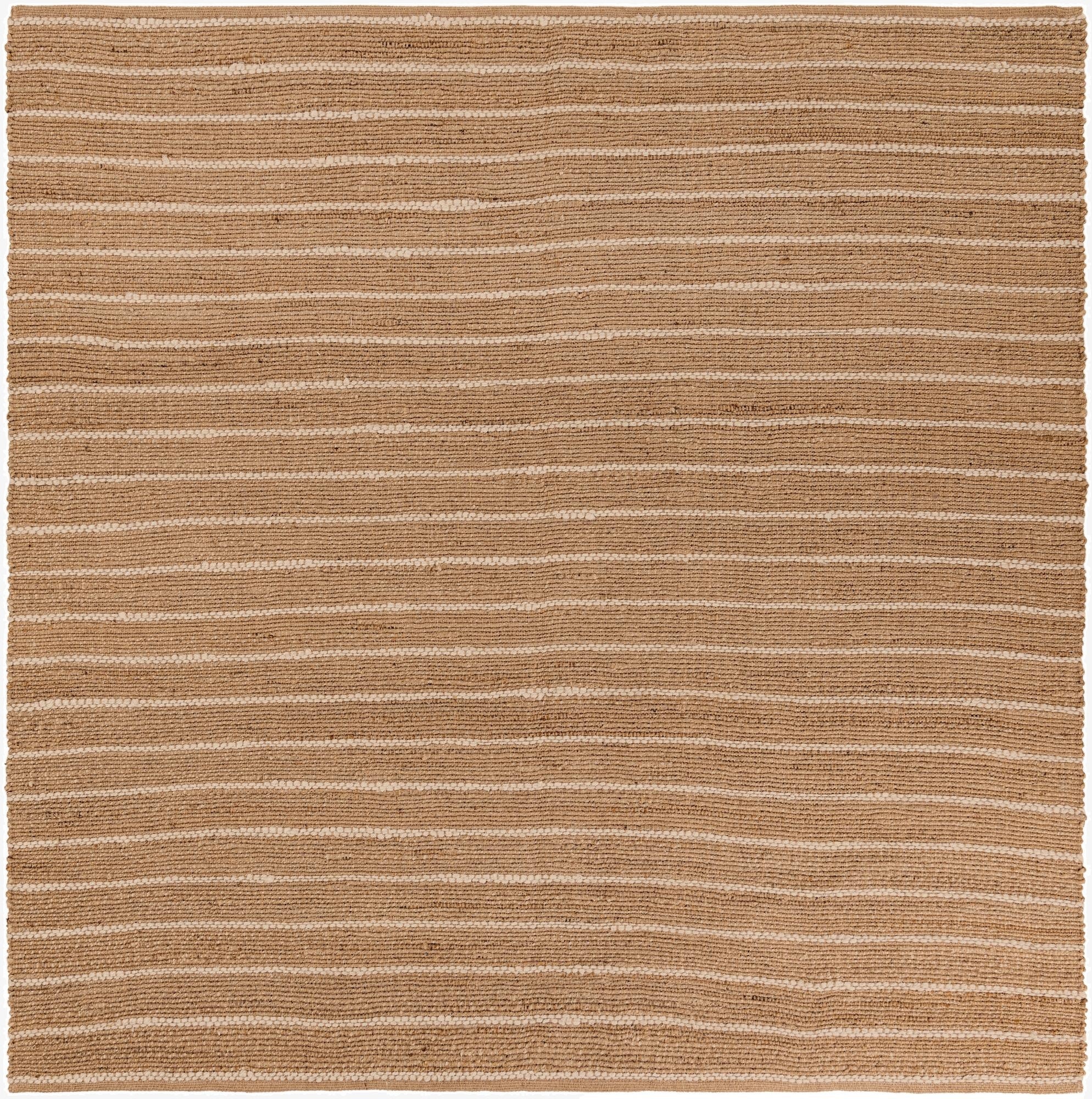 7' 10 x 7' 10  Hand Braided Laurel Handwoven Jute Square Rug