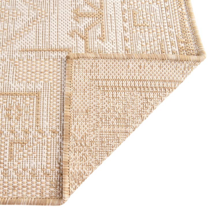 Detail image of 5' 3 x 5' 3 Easy-Clean Aztec Indoor / Outdoor Square Rug
