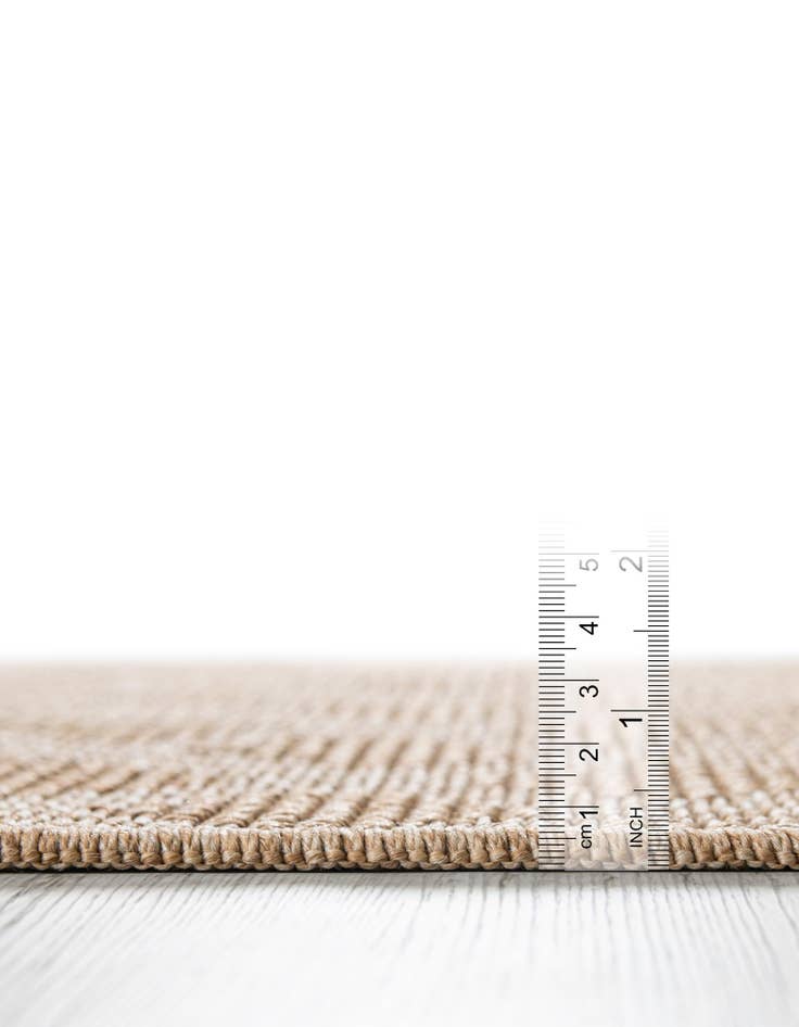 Detail image of 5' 1 x 5' 1 Easy-Clean Lattice Indoor / Outdoor Square Rug
