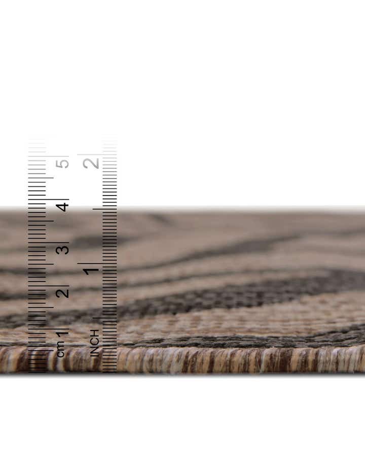 10' x 10' Easy-Clean Safari Indoor / Outdoor Square Rug