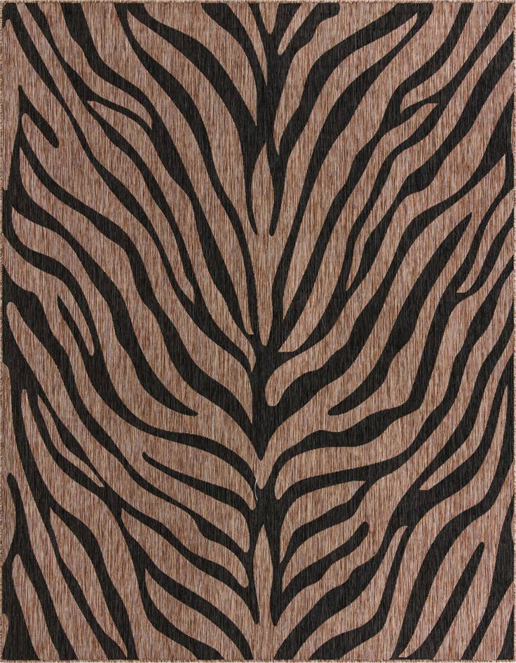 Detail image of 10' x 10' Easy-Clean Safari Indoor / Outdoor Square Rug