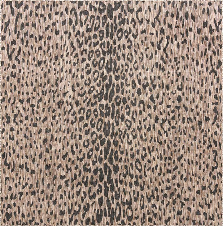 10' x 10' Easy-Clean Safari Indoor / Outdoor Square Rug