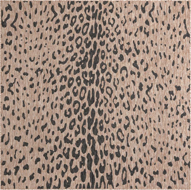 Detail image of 7' 10 x 7' 10 Easy-Clean Safari Indoor / Outdoor Square Rug