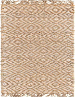 Detail image of 1' 2 x 8'  Hand Woven Braided Jute Table Runner Rug