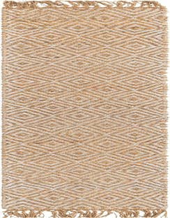 Detail image of 1' 2 x 10'  Hand Woven Braided Jute Table Runner Rug