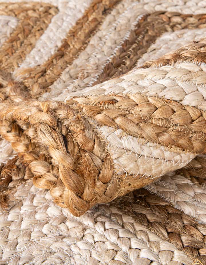 35cm x 245cm Handgefertigt Braided Jute Tischläufer Teppich
