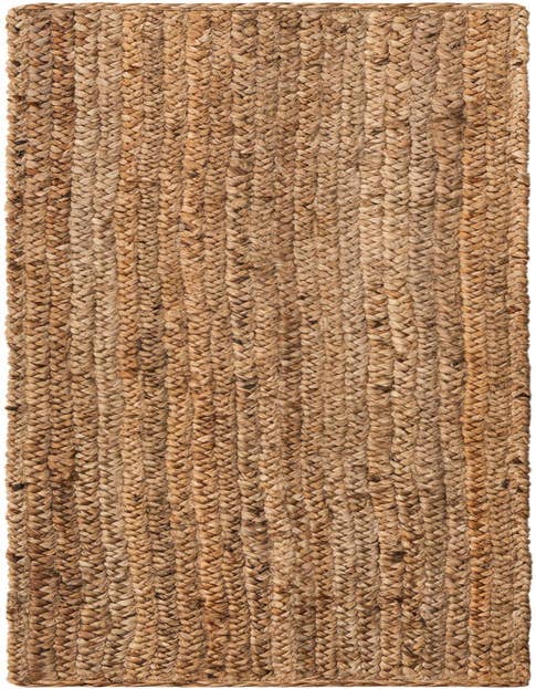 Detail image of 1' 2 x 5' 1  Hand Braided Jute Table Runner Rug