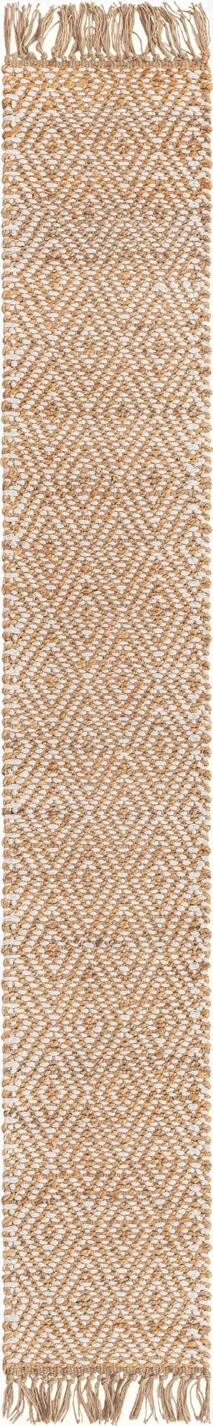1' 2 x 8'  Hand Woven Braided Jute Table Runner Rug