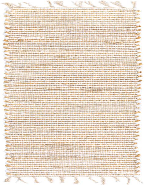 Detail image of 1' 2 x 5' 1 Hand Woven Chindi Jute Table Runner Rug