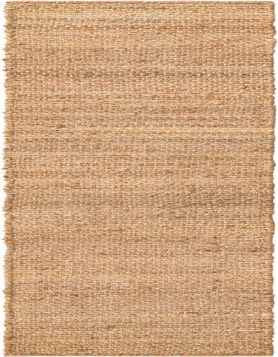 Detail image of 1' 2 x 6' 1 Hand Woven Chunky Jute Table Runner Rug