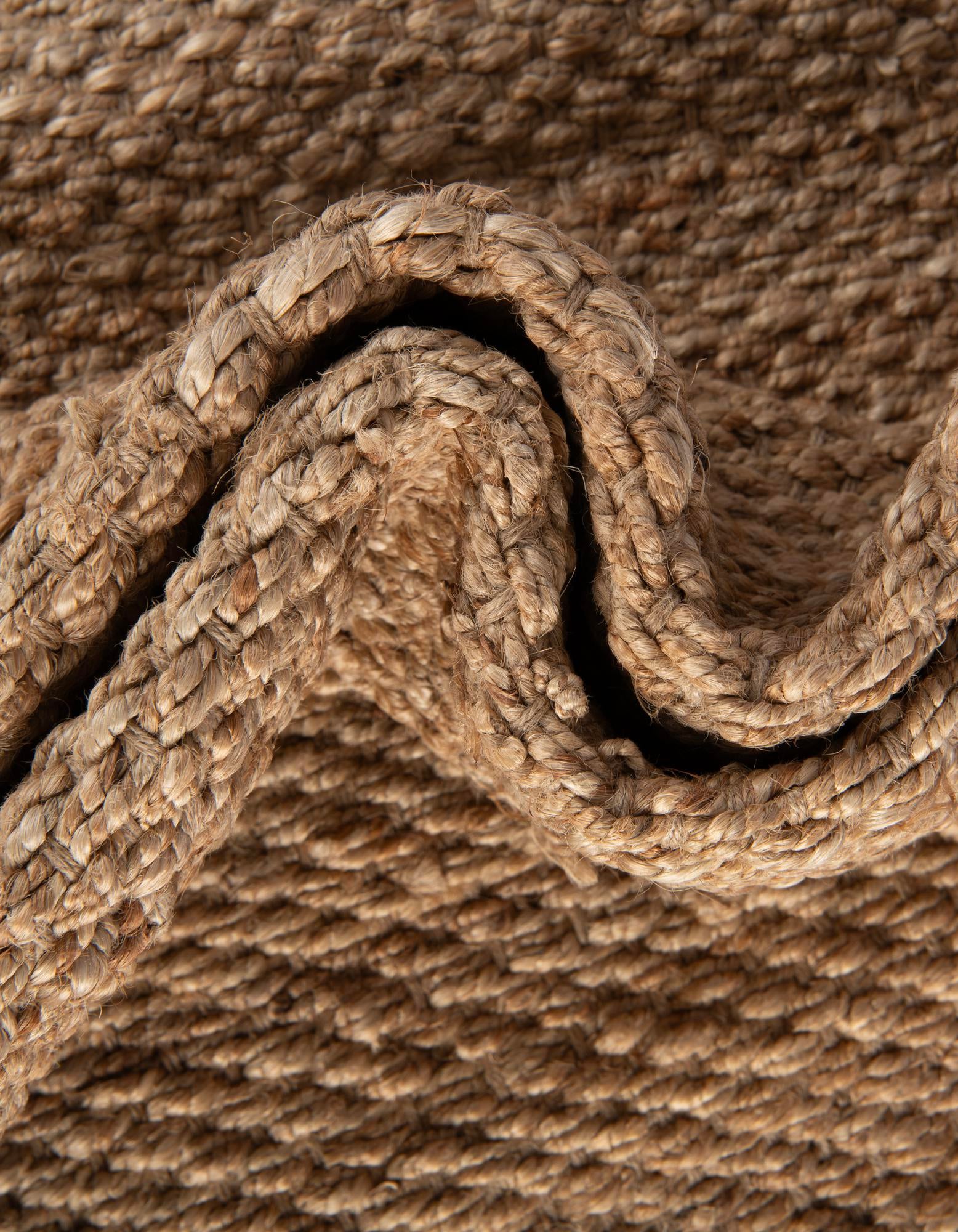 1' 2 x 10' Hand Woven Chunky Jute Table Runner Rug