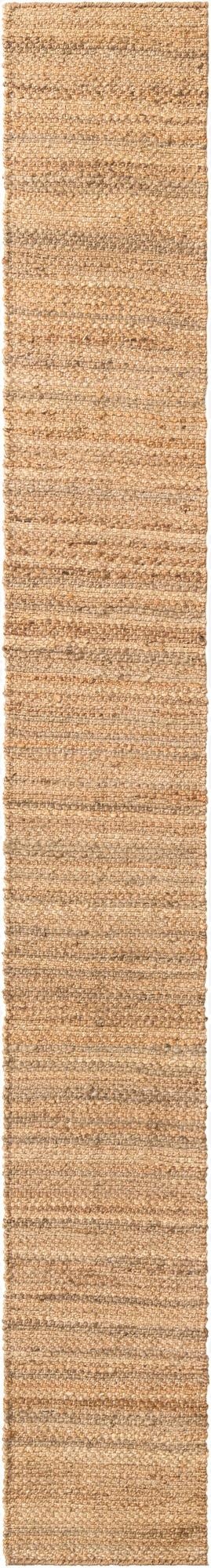 Primary image 1' 2 x 10'  Hand Woven Chunky Jute Table Runner Rug