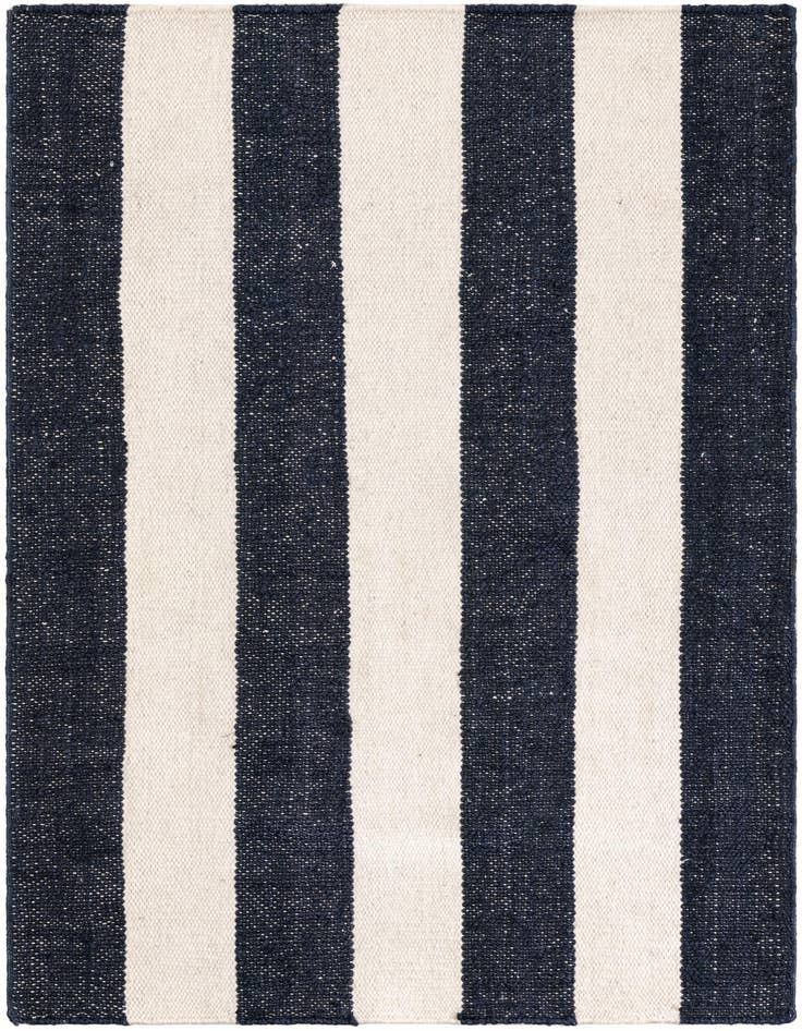 Detail image of 4' 1 x 6' 1 Hand Woven Jill Zarin Hamptons Rug