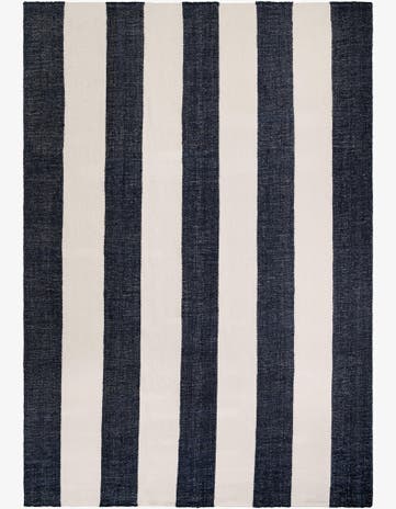 Nautical Navy Jill Zarin Hamptons Rug