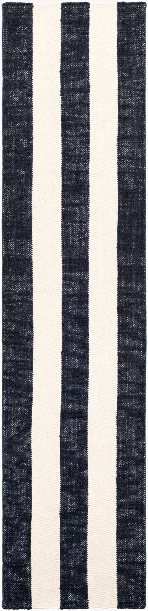 2' 7 x 12'  Hand Woven Jill Zarin Hamptons Runner Rug