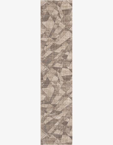 Navajo Beige Silta Runner Rug