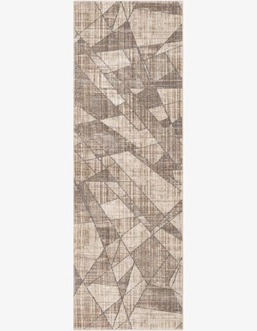 Navajo Beige Silta Runner Rug