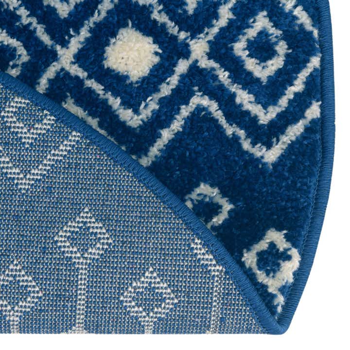 7' 10 x 10' Moroccan Trellis Oval Rug