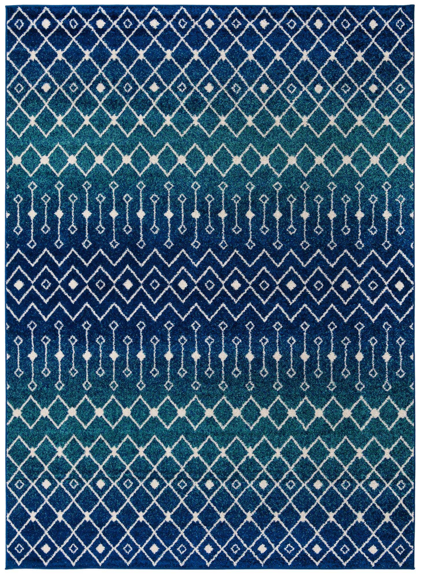 9' x 12' Moroccan Trellis Rug