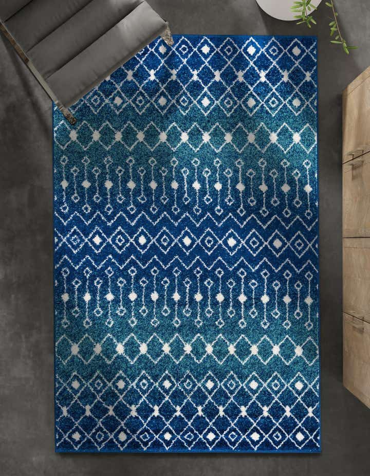 9' x 12' Moroccan Trellis Rug
